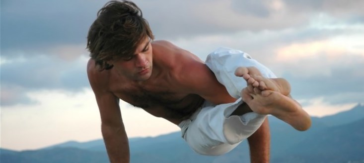 man doing exercise